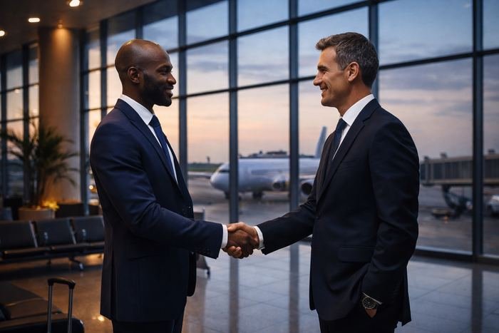 Représentation GSA - Partenariat aviation à l'aéroport de Dakar